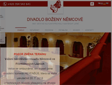 Tablet Screenshot of divadlofl.org